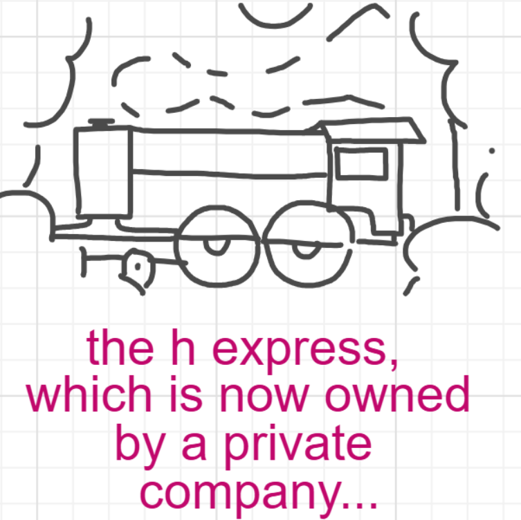 A panel from I've Been Everywhere, Man, episode nine of the Board Boards object show by Furretwalk/WalkingFurret.